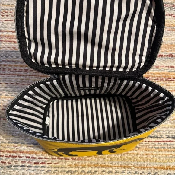 Marc Tetro Yellow Dachshund Cosmetic Bag - Picture 4 of 4